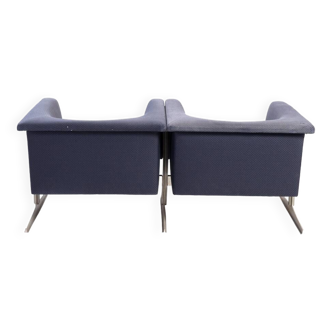 Artifort Geoffrey Harcourt double seat lounge chair