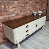 Low sideboard, 60s, after metamorphosis, cream color