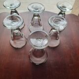 6 bistro glasses Clairey France