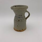 Pichet vintage en grès pyrité 1960