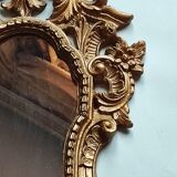 Giltwood mirror