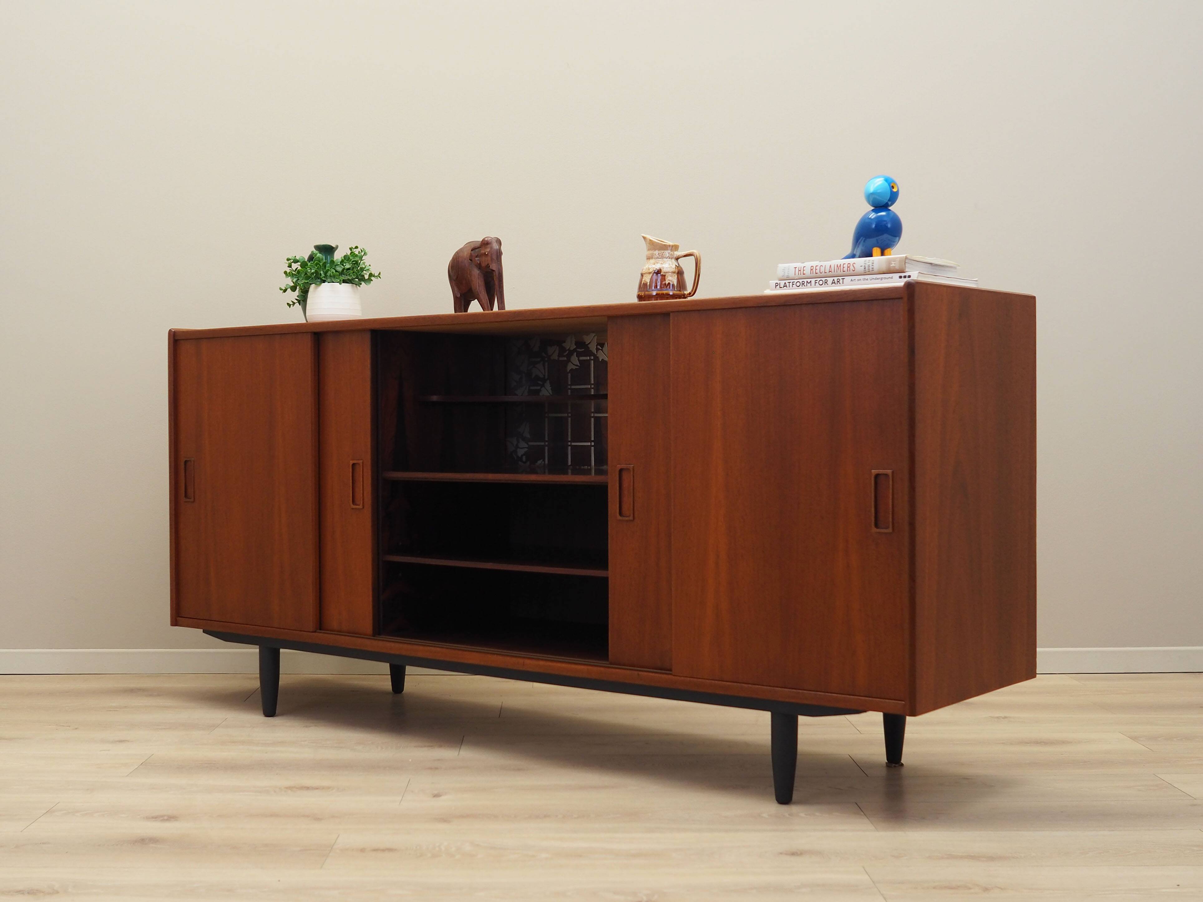 Teak sideboard, Danish design, 1970s, production: Westergaard