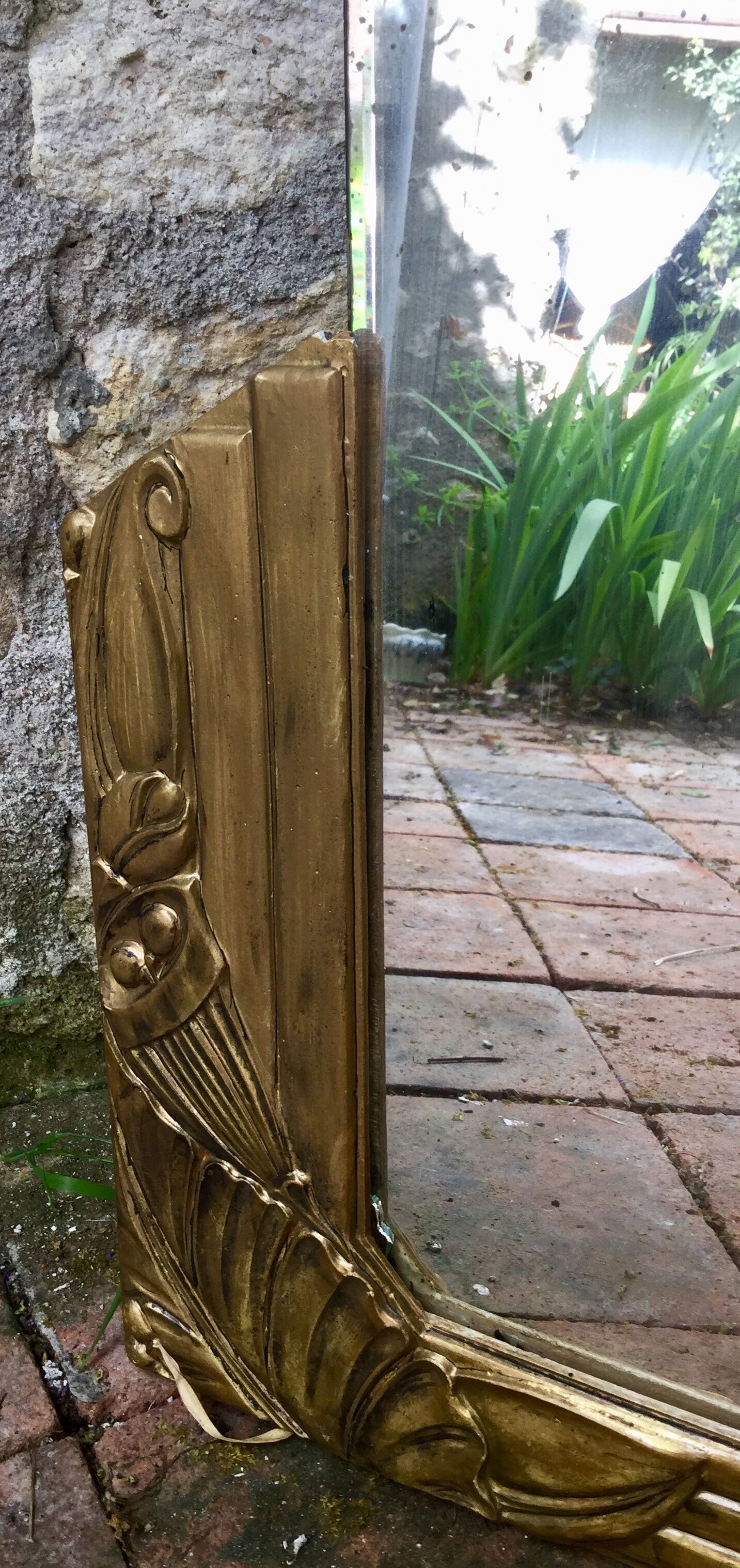 Art deco mirror 30s  47x53cm