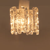 Kalmar Murano glass ceiling lamp, 1960 Austria.