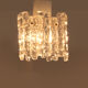 Kalmar Murano glass ceiling lamp, 1960 Austria.