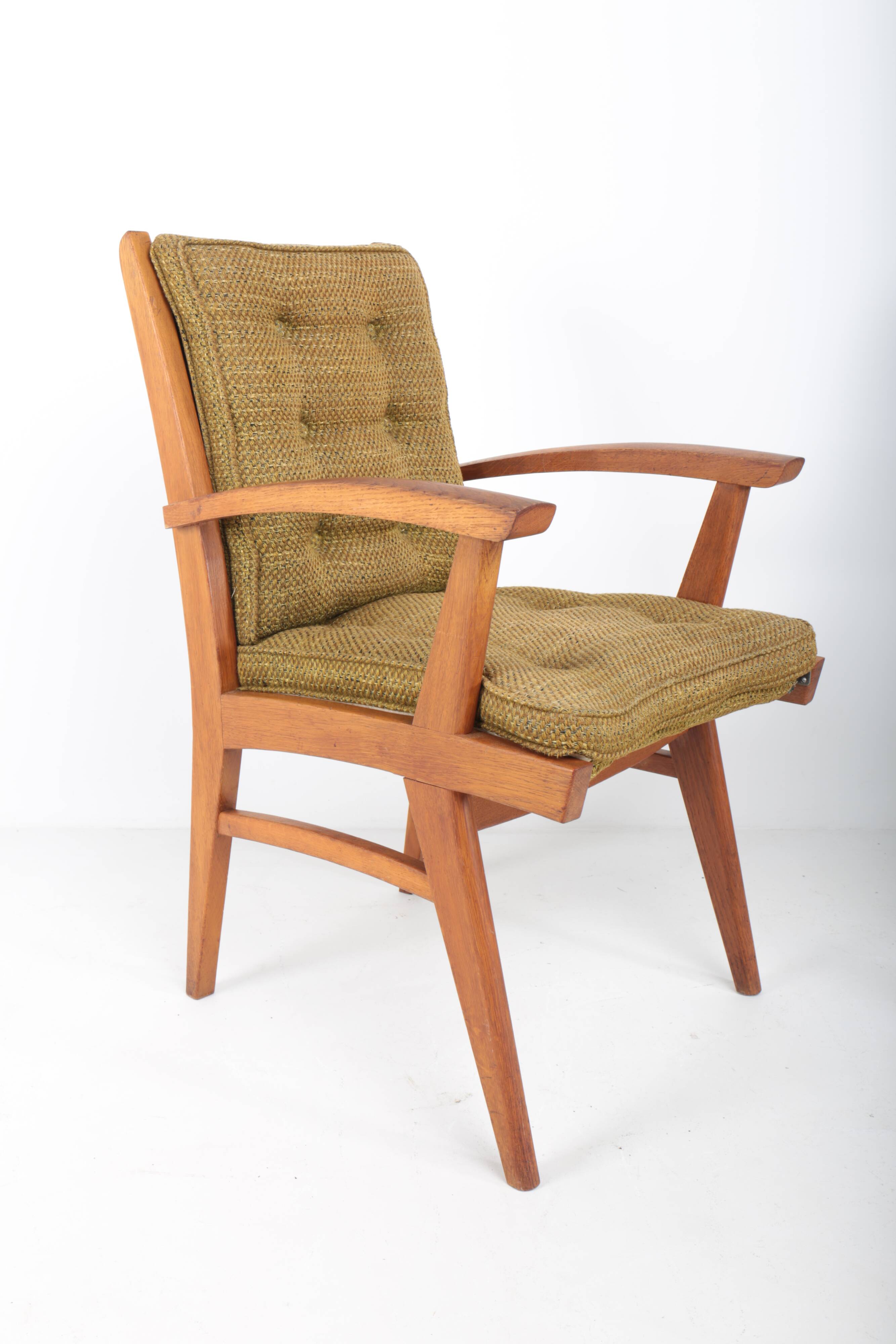 Set of 4 vintage Free-Span FS-116 armchairs, 50s