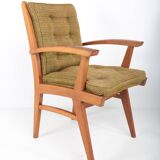 Set of 4 vintage Free-Span FS-116 armchairs, 50s