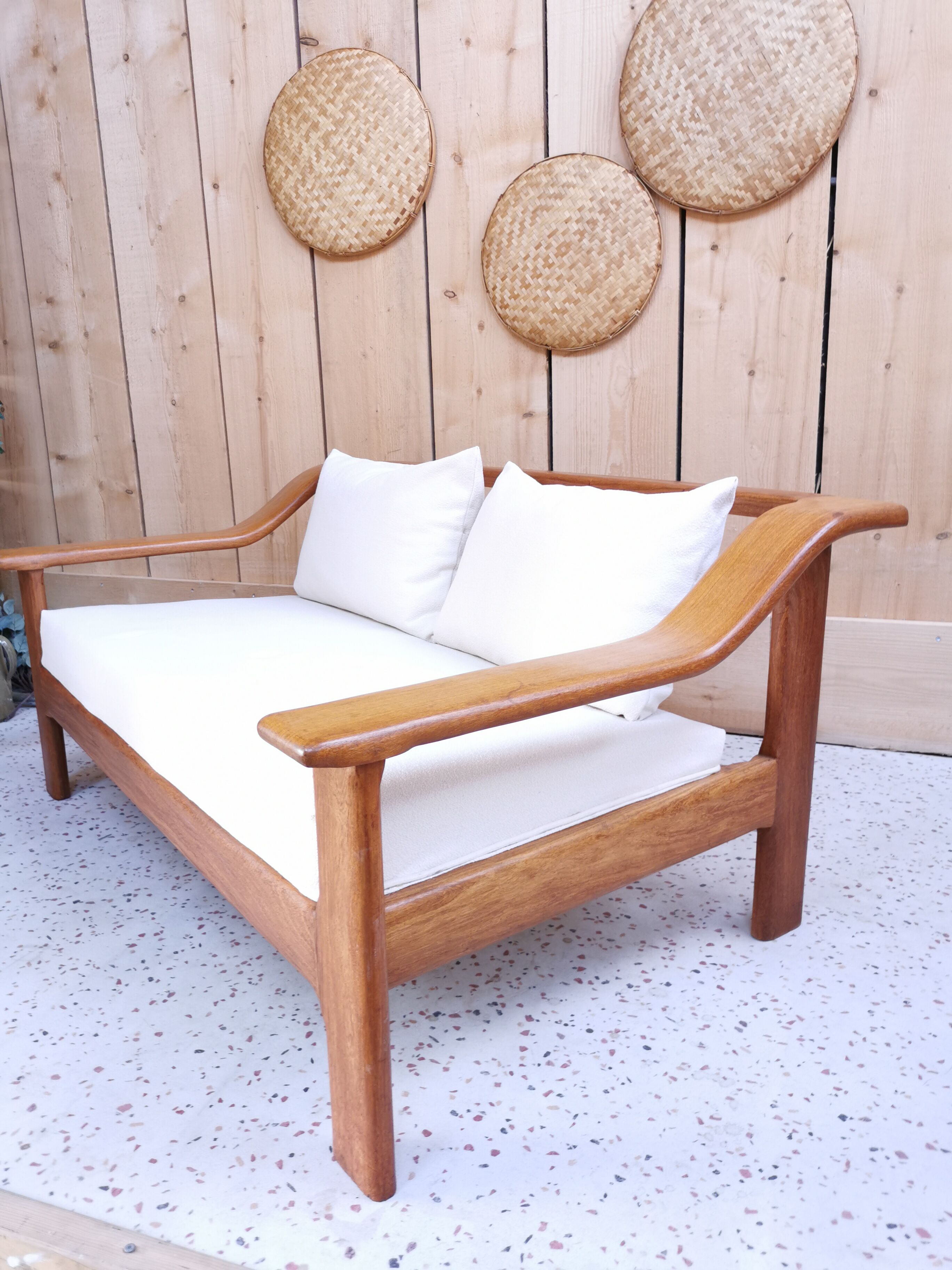 Teak bench
