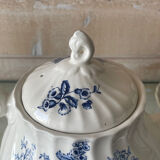 Vintage blue tea/coffee service Bountiful Design by Myott