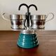 set of 4 stainless steel coffee cups Jolly, Italy