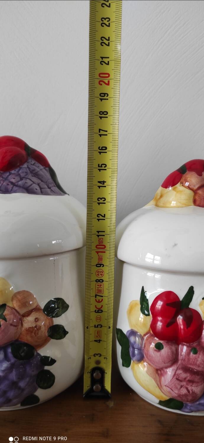 Barbotine Kitchen Pot Set