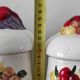 4 pots de cuisine en barbotine