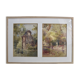 The Médicis Fountain, Luxembourg Garden, Two Signed Watercolours