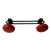 Red coat rack