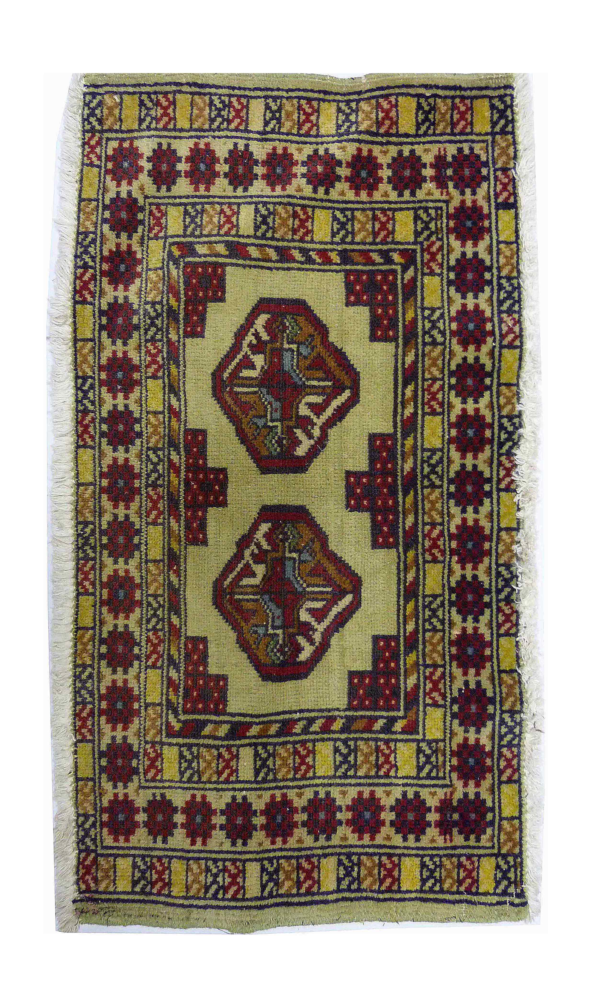 Handmade persian carpet n.74 85x45cm