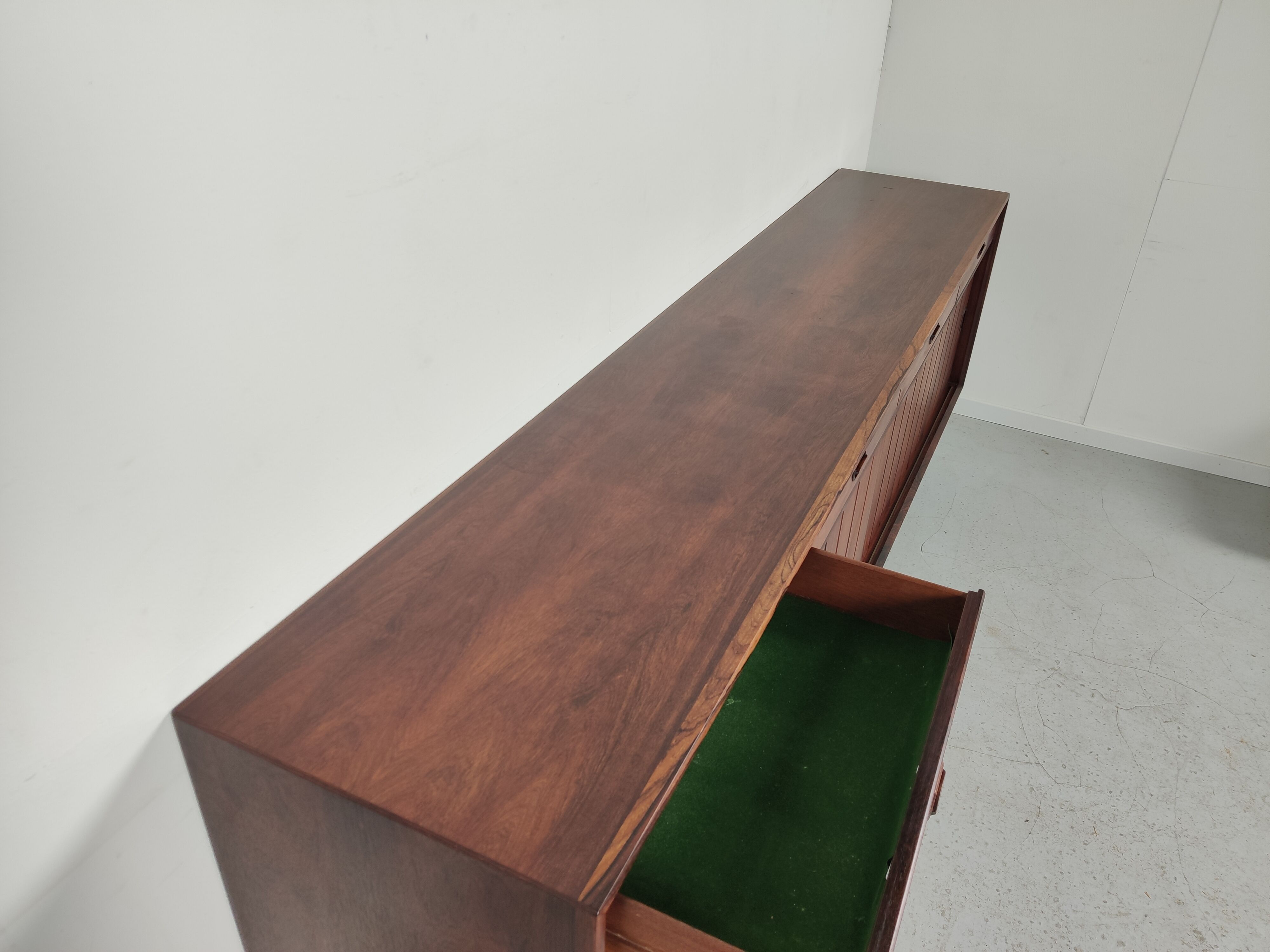 Rosewood line by sibast sliding doors denmark 1960s