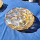 Hillebrand amber lamp 30cm