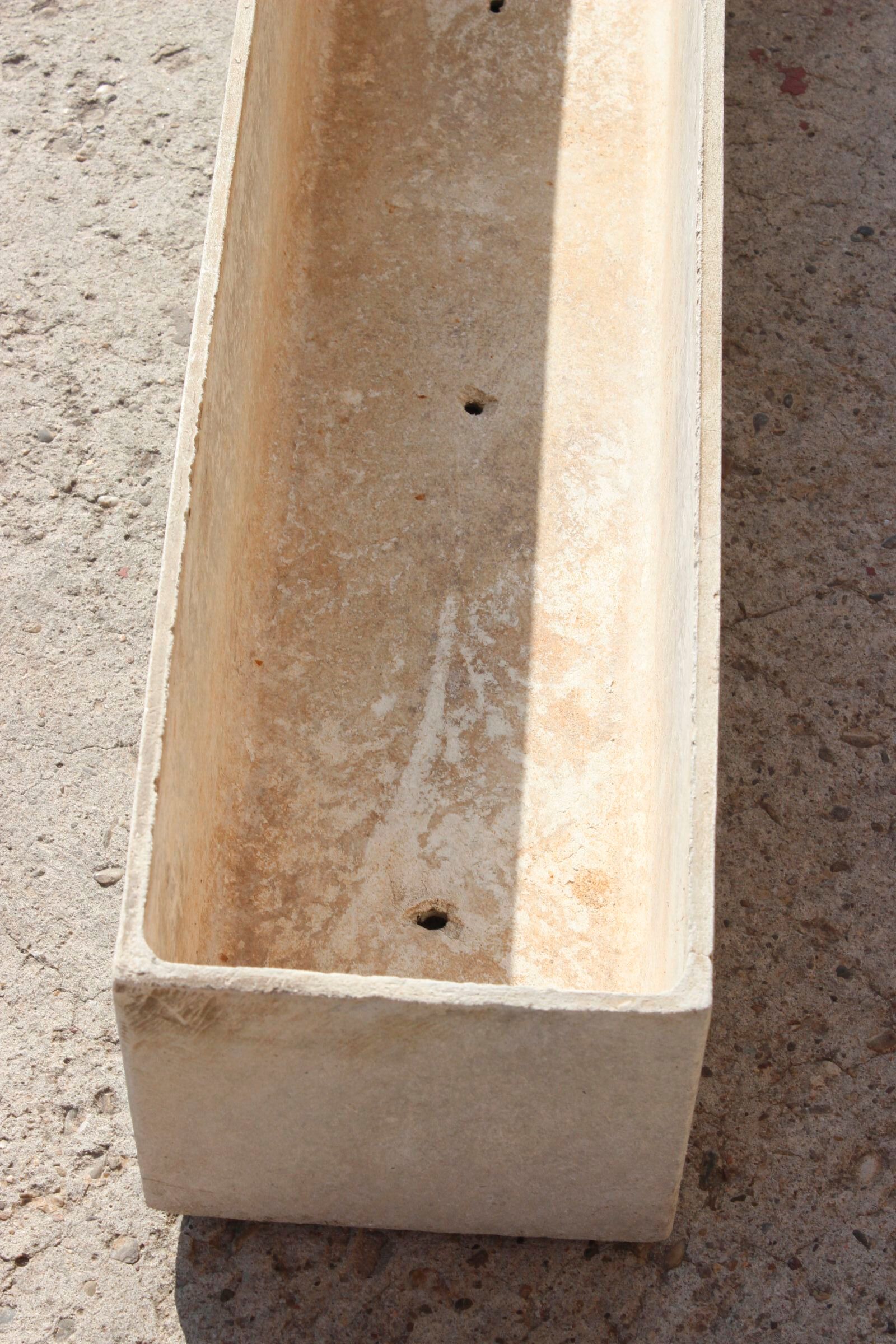 Large modernist planter in Eternit, Switzerland 1970s