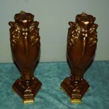 Adorns large bronze vases Bacchus (1850-1900)