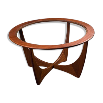 G-Plan Fresco round coffee table by VB Wilkins in teak 1960s