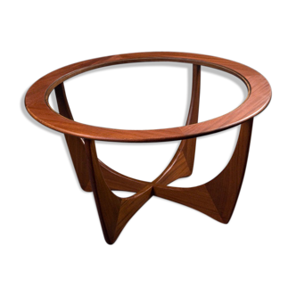 Table basse ronde G-Plan Fresco de VB Wilkins en teck des années 1960