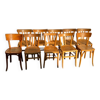 Lot chaises bistrot