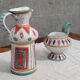 Two Italian ceramic pieces from the Art Deco period circa 1940