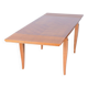 Art Deco Oak & Spruce Folding Table attributed to J. Leleu, France, 1920s