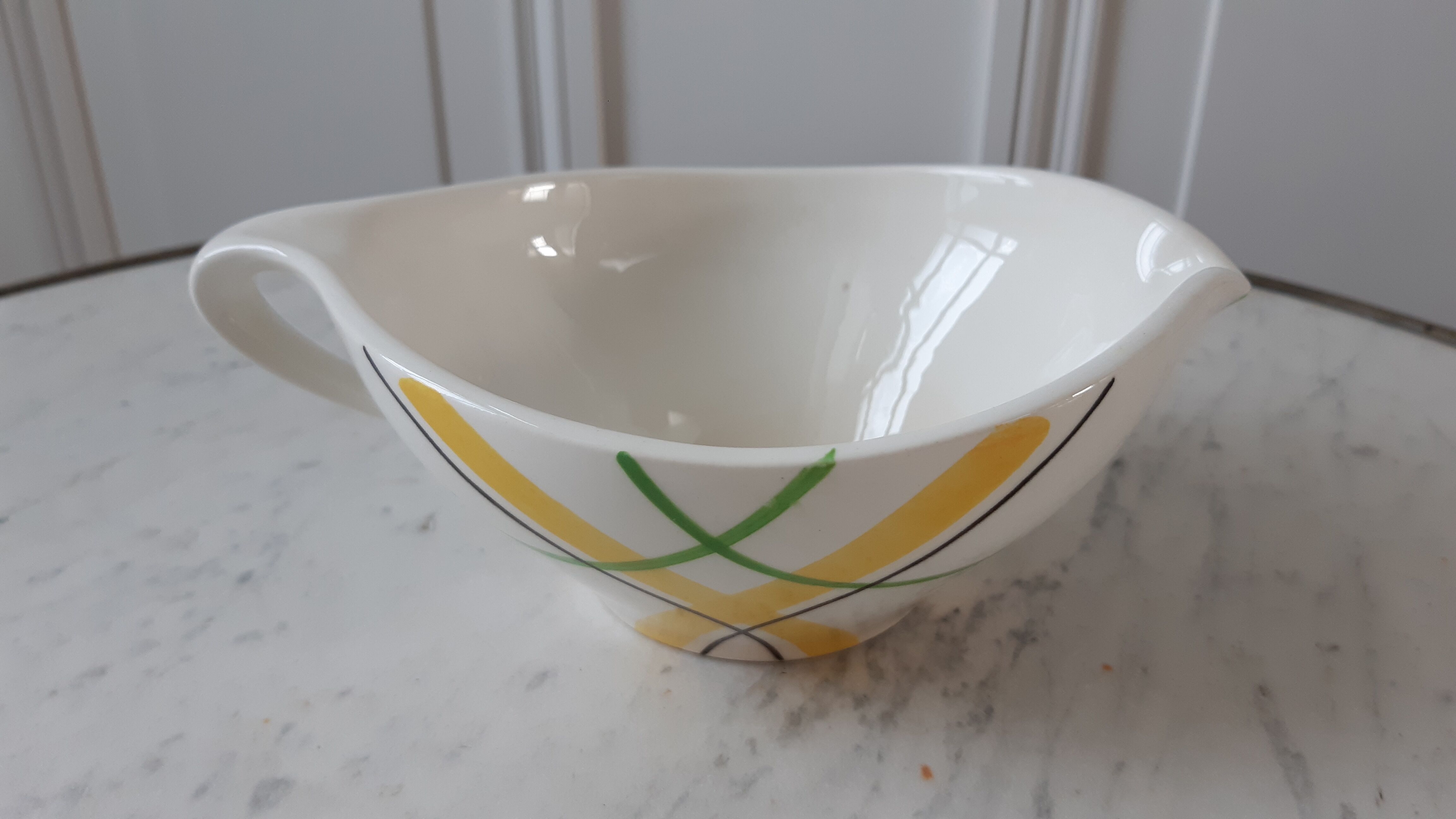 Sauce boat Gien Superb tureen model Sarabande years 50-60