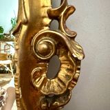 Large vintage baroque gold mirror 102x68