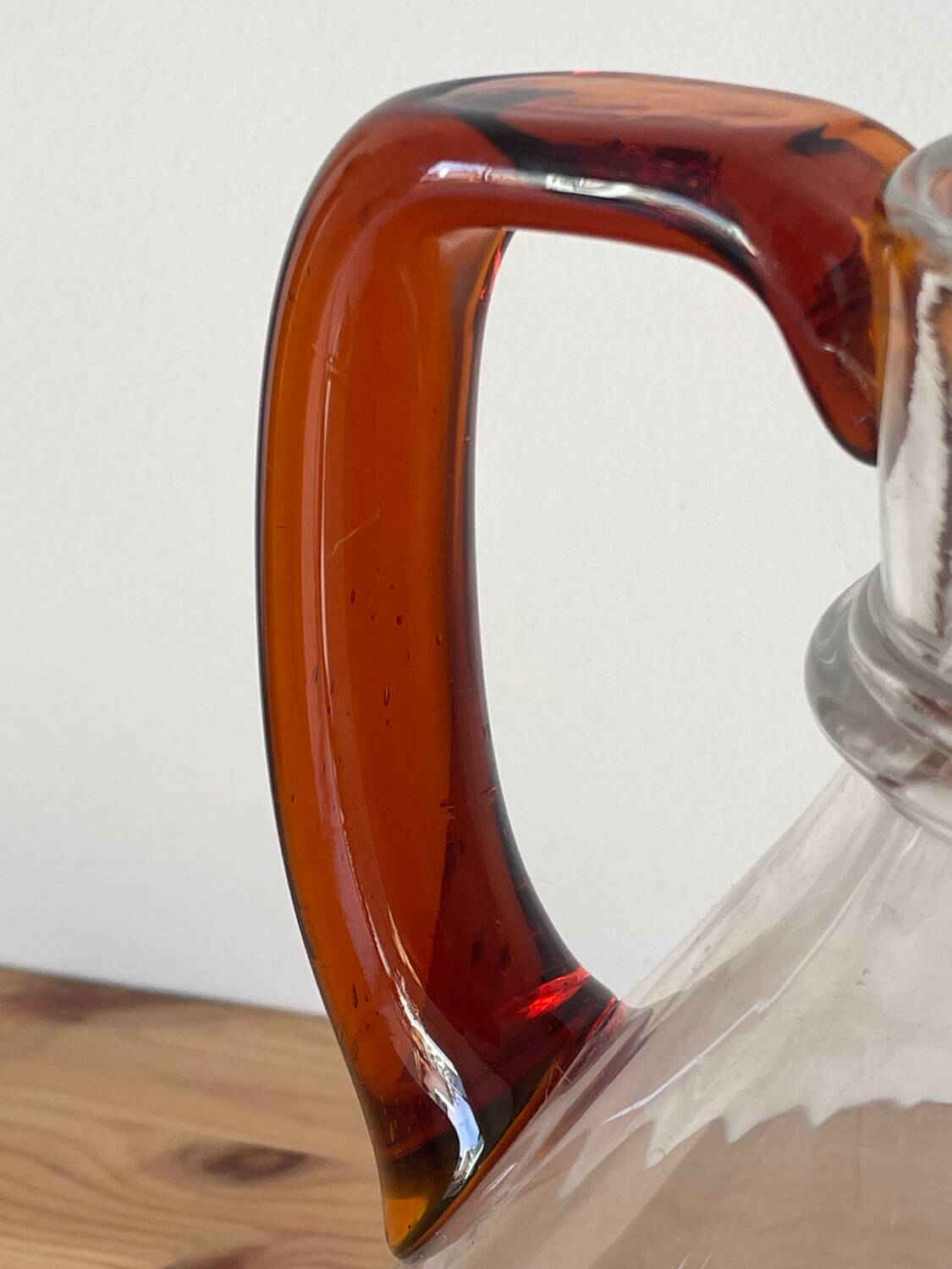 Carafe en verre 1970’s