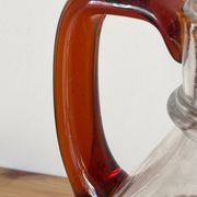 1970s glass carafe