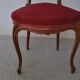 Pair of Chair Napoleon III period mahogany late XIXth