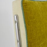 Tricolor chrome armchair