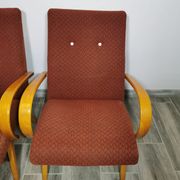 Paire de fauteuils by Jaroslav Smidek