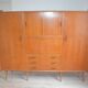 Vintage SAM Production Demi Siècle Armoire Secretary
