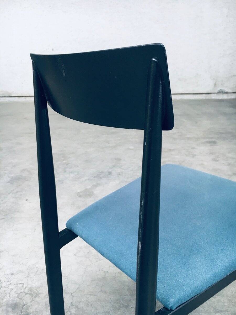 Postmodern Lolly Dining Chair Set from Fly Line, Italy, 1980s, Set of 9