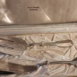 Silver metal fish service 26 pieces