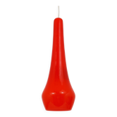 Deux lampes suspendues Mid Century en verre Murano de Gino Vistosi, Italie, années 1950