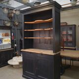 2-part sideboard in late 19th century fir