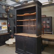 2-part sideboard in late 19th century fir