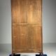Antique archive cabinet with roller doors