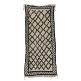 Handmade Berber wool mrirt rug 145 X 65 CM