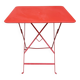 Folding bistro or garden table, made of metal. (Individually or in sets)