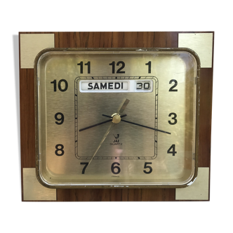 Ancienne horloge pendule jaz 1970