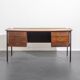 Bureau scandinave, teck, vintage, restauré