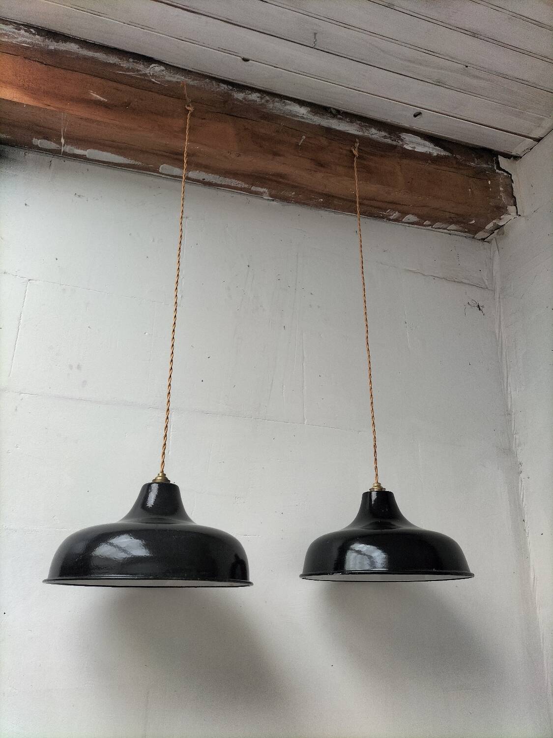 Paire de suspensions industrielles