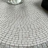 Table basse Heinz Lilienthal mosaïque marbre