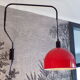 Articulated stem wall lamp Egoluce 1970