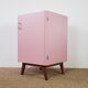 Pink storage cabinet